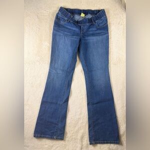 Old Navy Women's Classic Boot Cut Jeans in Denim Blue ( maternity)